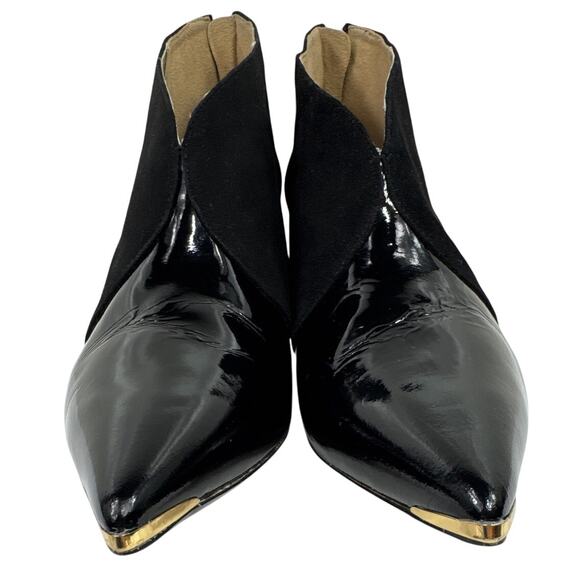 Ted Baker London Suede and Patent Leather Hainns Booties, US Size 9, Women - Picture 10 of 12